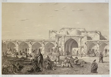 Karawanserei auf der Straße von Isfahan nach Shiraz